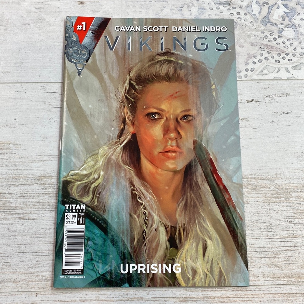 Vikings Uprising #01 Cover C Titan Comics Comic Book
